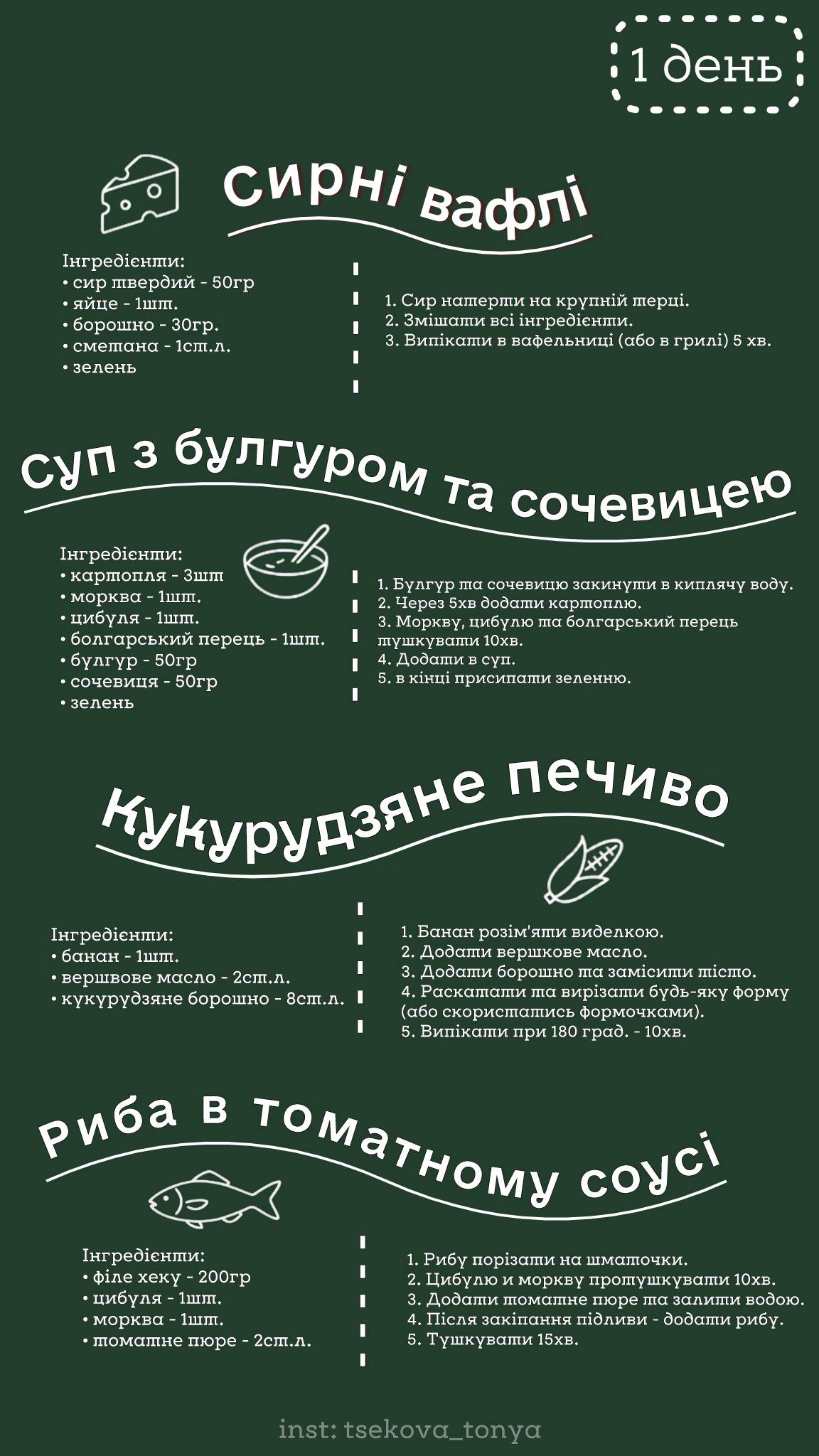 Приклад рецепту